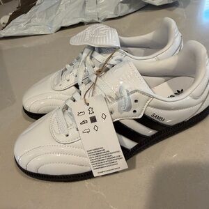 Adidas Samba LT White and Black Sneakers